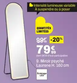 BUT Laurene Miroir psyché offre
