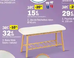 BUT Banc Nola offre