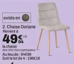 BUT Chaise Doriane offre