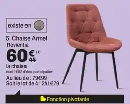 BUT Chaise Armel offre