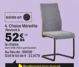 BUT Chaise Méredite offre