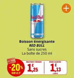 Coccinelle Supermarché Red Bull Boisson énergisante offre