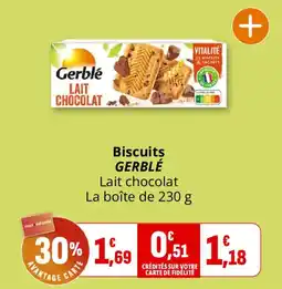 Coccinelle Supermarché Gerblé Biscuits offre