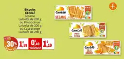 Coccinelle Supermarché Gerblé Biscuits offre
