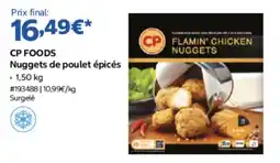 Costco CP FOODS Nuggets de poulet épicés offre