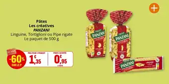 PANZANI Pâtes Les créatives