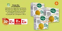 Coccinelle Supermarché La Potagère Soupe Bio offre