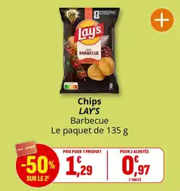 Coccinelle Supermarché Lay's Chips offre