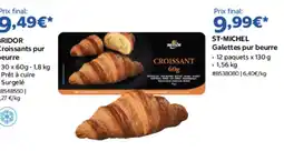 Costco BRIDOR Croissants pur beurre offre