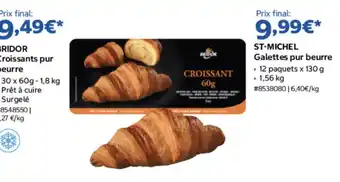 Costco BRIDOR Croissants pur beurre offre