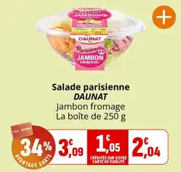 Coccinelle Supermarché DAUNAT Salade parisienne offre