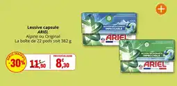 Coccinelle Supermarché ARIEL Lessive capsule offre
