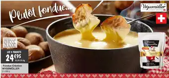 Migros Fondue création offre