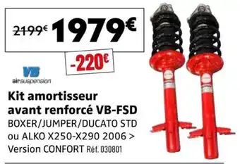 VB Kit amortisseur avant renforcé