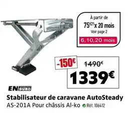 Narbonne accessoires EN DURO Stabilisateur de caravane AutoSteady offre