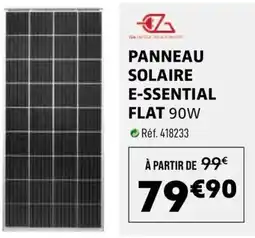 Narbonne accessoires E-ssential panneau solaire flat 90w offre