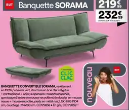 BUT Sorama banquette convertible offre