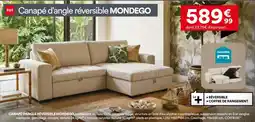 BUT Mondego canapé d'angle réversible offre