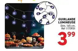 Trafic GUIRLANDE LUMINEUSE offre