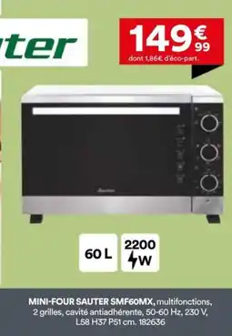 BUT Sauter Mini-four smf60mx offre