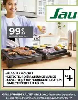 BUT Sauter grille-viande grils2100 offre