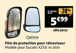 Narbonne accessoires Film de protection pour rétroviseur offre