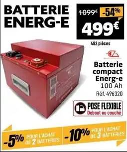 Narbonne accessoires Energ-e Batterie compact offre