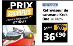 Narbonne accessoires REPUSSEL Rétroviseur de caravane KroK One offre
