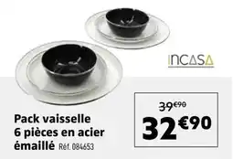 Narbonne accessoires INCASA Pack vaisselle offre