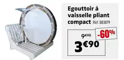 Narbonne accessoires Egouttoir à vaisselle pliant compact offre