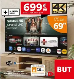 BUT SAMSUNG Crystal UHD offre