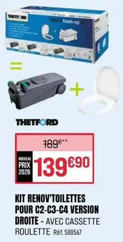 Narbonne accessoires THETFORD KIT RENOV'TOILETTES offre