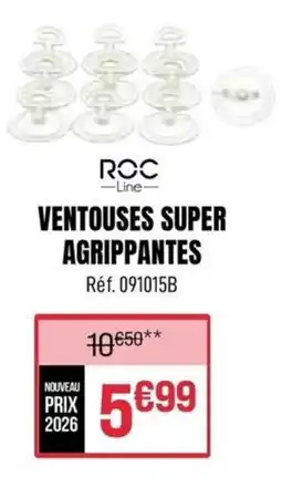 Narbonne accessoires ROC-Line VENTOUSES SUPER AGRIPPANTES offre