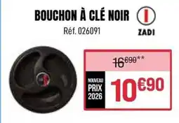 Narbonne accessoires ZADI Bouchon à clé noir offre