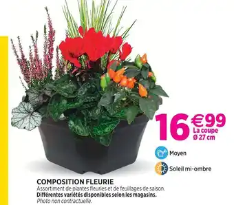 Composition fleurie