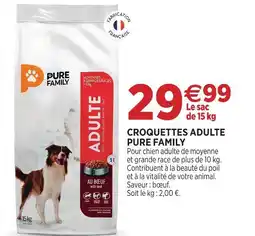 Delbard Pure family croquettes adulte pure family offre