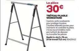 Gedimat Tréteau pliable workstand offre
