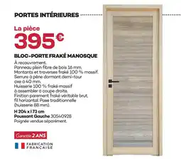 Gedimat Bloc-porte fraké manosque offre