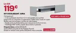 Gedimat Kit coulissant jura offre
