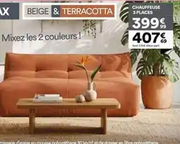 BUT Chauffeuse 3 places offre