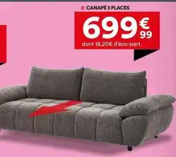 BUT Canape 3 places offre