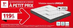 BUT Matelas ressorts unique offre