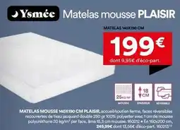 BUT Matelas mousse plaisir offre