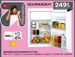BUT Schneider - réfrigérateur rctt116e offre