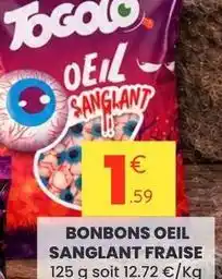 Stokomani Bonbons oeil offre