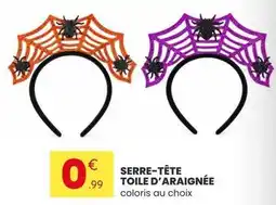 Stokomani Serre-tête toile d'araignée offre