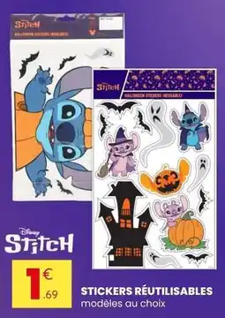 Stokomani Stitch - stickers reutilisables offre
