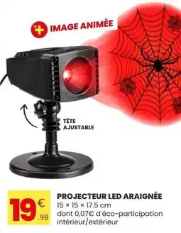 Stokomani Projecteur led araignée offre