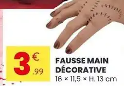 Stokomani Fausse main décorative offre