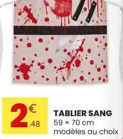 Stokomani Tablier sang offre